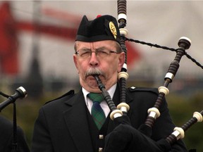 John Virag of the Sons of Scotland Pipe Band.