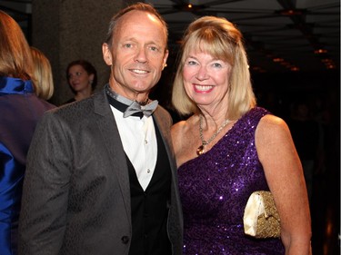 Former Conservative cabinet minister Stockwell Day, with his wife, Valorie, on the red carpet for the 18th annual NAC Gala held Thursday, Oct. 2, 2014, at the National Arts Centre.