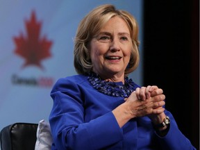 Hillary Clinton: diplomatic about Canada's debate on Iraq.