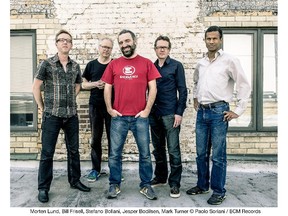 From-    Hum- Peter -ott- To-      Photo -ott- Subject- ARTS Sent-    Friday- August 29- 2014 11-54 AM  For Peter Hum review of Stefano Bollani CD.  From Left to Right- Morten Lund- Bill Frisell- Stefano Bollani- Jesper Bodilsen- Mark Turner  Photo- � Paolo Soriani - ECM Records   Ottawa Citizen Photo Email