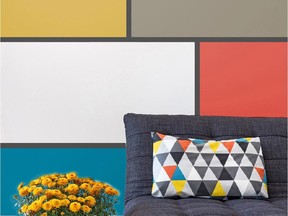 Paint maker Sico has announced four prevailing decor themes for 2015, including Pattern Play, an expression of the popular craft movement through geometric patterning and energetic combinations of hues such as Buckwheat Yellow (6113-54), Wood Ashes grey (6214-52), Clown Fish red (6505-23) and Atmospheric Blue (6001-63).