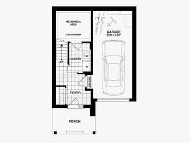 The Abbey townhome in the Avenue series starts at $245,900.