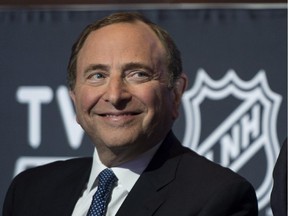 Ottawa Mayor Jim Watson said NHL commissioner Gary Bettman, above, understands how important an outdoor game is 'for not just Ottawa, but Canada.'