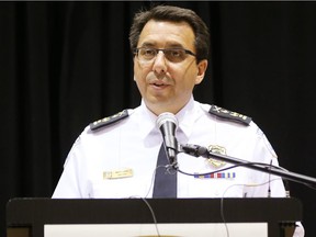 Gatineau police Chief, Mario Harel, talks about the firing of a senior officer.