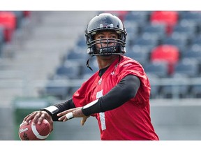 All eyes will be on Henry Burris for the Redblacks' second season.