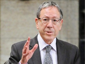 Liberal MP Irwin Cotler during Question Period.