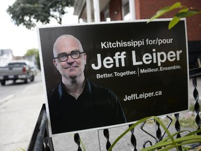 Kitchissippi candidate Jeff Leiper