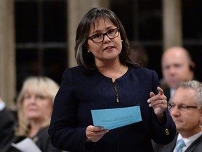 Environment Minister Leona Aglukkaq defended the government's record on greenhouse gas emissions Wednesday in the House of Commons.