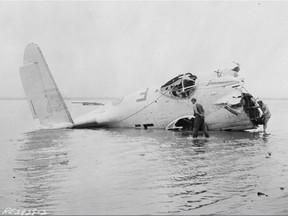 On July 23, 1945, a flying boat crashed into the Ottawa River.