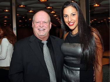 Mac Brown and his wife, MJ Brown, at the Ottawa Symphony Orchestra's Fanfare post-concert reception held at the National Arts Centre on Monday, Oct. 6, 2014.