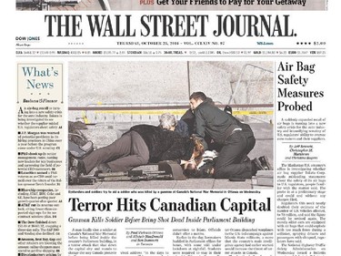 Media coverage with Ottawa Citizen photos
The Wall Street Journal