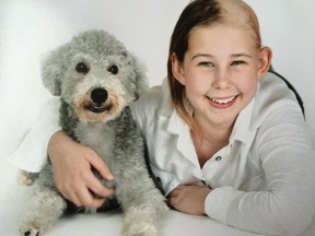 Molly Robillard and her dog Oscar.