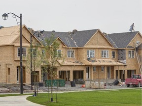 Townhomes are back to outselling singles for the first time in eight months.