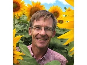 Loïc Dewavrin grows sunflowers and makes uses the oil for cooking and for skincare products