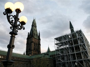 West block on Parliament Hill in Ottawa, Ont., May. 3, 2009.