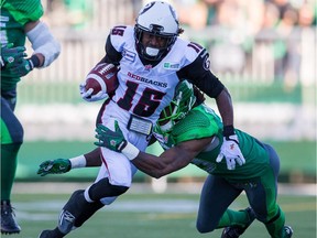 Marcus Henry is a key player in the Redblacks' passing game.