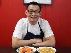 Sam Souryavong, owner and chef of Sam's Cafe.  (Jean Levac/ Ottawa Citizen)