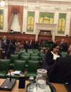 Here’s a pic taken by Conservative MP Nina Grewal of what it looked like inside caucus.