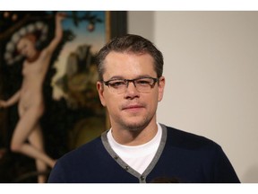 Actor Matt Damon