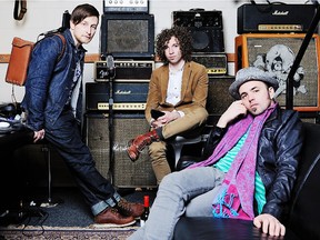 The Mounties: Ryan Dahle (left), Steve Bays, Hawksley Workman.