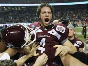 Tyler Crapigna, from Nepean, booted a field goal in double overtime to lift the McMaster Marauders past the Laval Rouge et Or in the 2011 Vanier Cup national championship game.