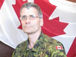 Warrant Officer Patrice Vincent, 28 years of service, killed yesterday in St-Jean-sur-Richelieu   Credit: Department of National Defence