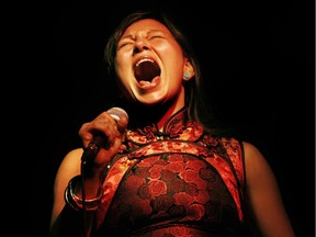 Tanya Tagaq, seen in a file photo, put on a captivating performance on Friday, Nov. 7, 2014 in Ottawa.