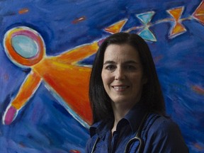 Dr Michelle Ward is director, Child and Youth Protection Clinic at CHEO. (Pat McGrath / Ottawa Citizen)