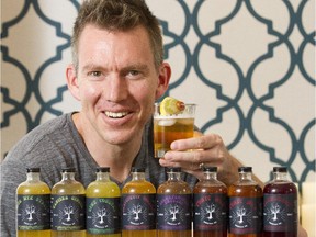 Steve Morrier recently started a business called Split Tree Cocktail Co., making tonics, syrups and cordials.