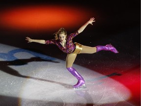 Alaine Chartrand has had a bumpy start to the fall skating season.