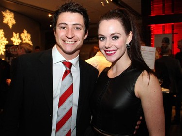 Canada's Olympic ice-dancing sweethearts, Scott Moir and Tessa Virtue, attended the Gold Medal Plates culinary competition and dinner held at the Shaw Centre on Monday, November 17, 2014.