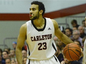 The McMaster coach, Amos Connolly, said the Carleton Ravens' Philip Scrubb, seen in a file photo, was 'unbelievable' against the Marauders.