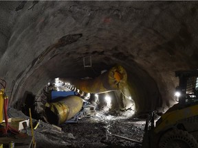 Work on the LRT tunnel beneath downtown Ottawa will continue through the winter, but many surface projects are complete.