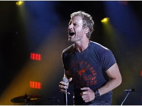 Dierks Bentley performed at the Canadian Tire Centre on Dec. 2.