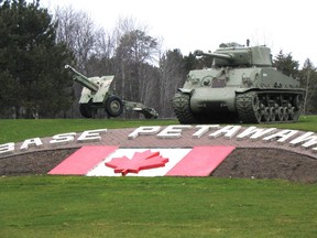 Flags flew at half-mast at the Canadian Forces base in Petawawa after the news that Corporal Albert Storm and Chief Warrant Officer Robert Girouard had been killed by a suicide bomber in Afghanistan. A press conference was held on the base to confirm the loss of the two well-known and respected soldiers. CWO Girouard was a top-ranking soldier who was called "the keeper of the soul" of the fighting brigade. Nov 28/06