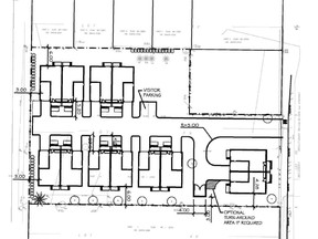 City of Ottawa document shows proposed 12-unit development on property now occupied by one home.