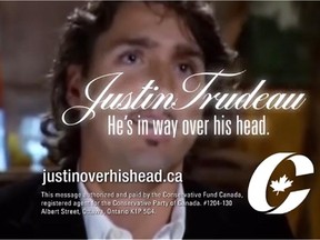 The Conservative war chest will allow them to run more attack ads like this one disparaging the Liberals' Justin Trudeau.