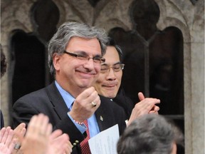 Guelph MP Frank Valeriote in the House of Commons in 2012.