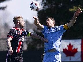The Ottawa Fury's Nicholas Paterson, seen in a file photo, scored in the 16th minute on Saturday, Nov. 1, 2014 against Fort Lauderdale.