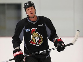 Marc Methot is backing skating with the team and it's only a matter of time before he returns and then, barring more injury, the Senators have to make a decision on who stays and who goes.