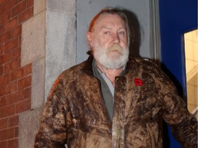 Jeffrey Arenburg outside the Ottawa Mission on Waller St. in downtown Ottawa, Wednesday, November 12, 2014. Arenburg is the man who shot and killed CTV sportscaster Brian Smith back in August 1995. Mike Carroccetto / Ottawa Citizen