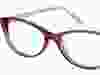 Jill Stuart rose-coloured frames would look ideal on someone like Emma Stone, who has a round face.