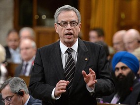 Finance Minister Joe Oliver release the government's economic update on Wednesday.