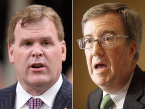 John Baird, left, and Jim Watson