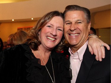 Kathy Turner of K. Turner Transitions with Doug McLarty at Sala San Marco on Saturday, Nov. 8, 2014, for the Italian-themed Mangia! Mangia! gala in support of the Queensway Carleton Hospital and its new Acture Care for the Elderly Unit.