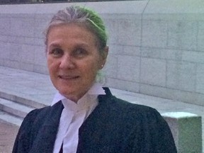 Defence counsel Leslie Wilbur.