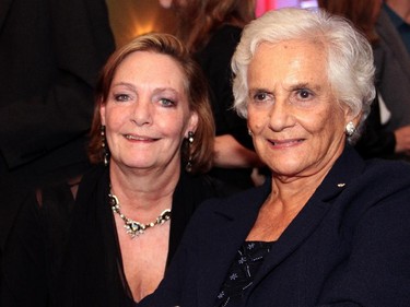 Marti Bergeron with her mother, Shirley Greenberg, honorary chair of the Queensway Carleton Hospital gala that was held Saturday, Nov. 8, 2014, at the Sala San Marco.