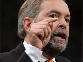 NDP leader Tom Mulcair is not pleased with how the Liberals handled complaints from two members of his caucus.
