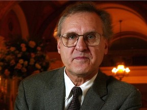 Former NDP leader Stephen Lewis told a conference of educators that childcare should be part of an election campaign.