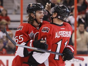 It's clear Erik Karlsson has nothing but admiration for his former teammate, Daniel Alfredsson. 'He has done everything in his power to be as successful as he has been,' Karlsson said.